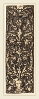 Heinrich Aldegrever (German, 1502-1555-1561), Ornament, 1553, engraving