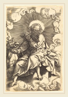 Heinrich Aldegrever (German, 1502-1555-1561), Luke, 1539, etching