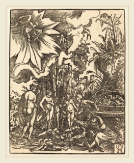 Albrecht Altdorfer (German, 1480 or before-1538), The Judgment of Paris, 1511, woodcut