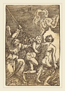 Albrecht Altdorfer (German, 1480 or before-1538), Expulsion from Paradise, c. 1513, woodcut