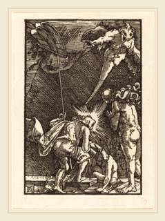 Albrecht Altdorfer (German, 1480 or before-1538), Christ Descending into Hell, c. 1513, woodcut