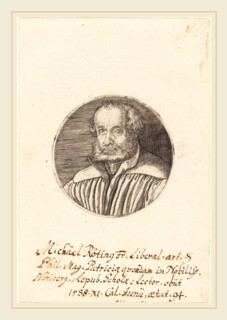 Barthel Beham (German, 1502-1540), Michael Roting, engraving