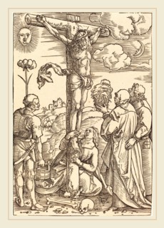 Hans Baldung Grien (German, 1484-1485-1545), Christ on the Cross, 1505, woodcut