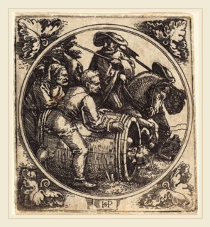 Sebald Beham (German, 1500-1550), Regulus, etching
