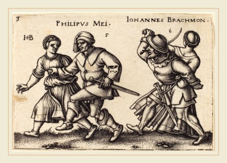 Sebald Beham (German, 1500-1550), May and June, 1546-1547, engraving
