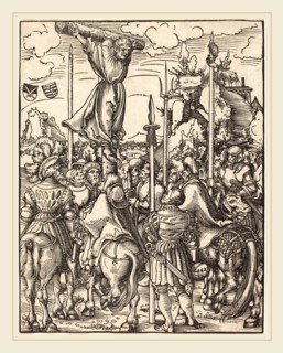 Lucas Cranach the Elder (German, 1472-1553), Saint Philip, woodcut