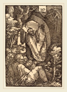 Sebald Beham (German, 1500-1550), Christ on the Mount of Olives, woodcut