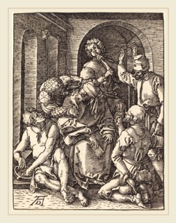 Albrecht DÃ¼rer (German, 1471-1528), The Mocking of Christ, probably c. 1509-1510, woodcut