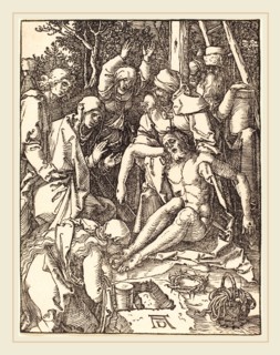 Albrecht DÃ¼rer (German, 1471-1528), The Lamentation, probably c. 1509-1510, woodcut