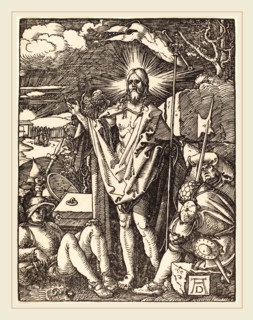 Albrecht DÃ¼rer (German, 1471-1528), The Resurrection, probably c. 1509-1510, woodcut