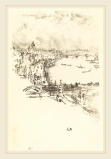 James McNeill Whistler (American, 1834-1903), Little London, 1896, lithograph