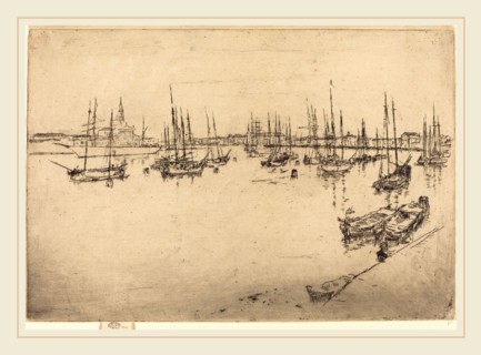 James McNeill Whistler (American, 1834-1903), San Giorgio, 1880, etching