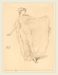 James McNeill Whistler (American, 1834-1903), The Dancing Girl, 1890, lithograph
