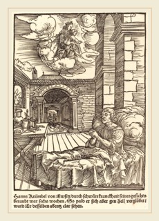 Master of the Miracles of Mariazell (German, active early 16th century), Hanns Krumbel von Ewsitz,