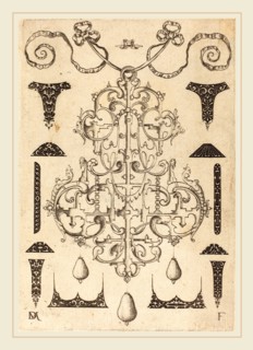 Daniel Mignot (German, active 1593-1596), Large Pendant, Surrounded by Twelve Small Studs, 1593,