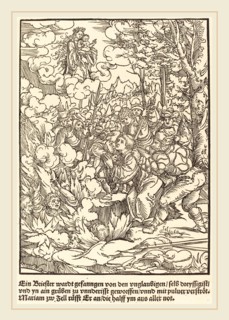 Master of the Miracles of Mariazell (German, active early 16th century), Ein Briester wardt