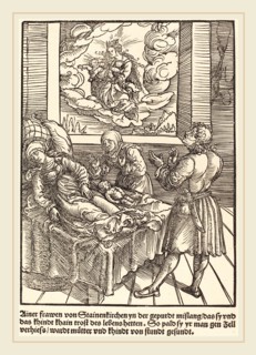 Master of the Miracles of Mariazell (German, active early 16th century), Ainer frawen von