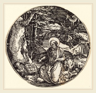 Attributed to Hans Springinklee (German, active 1512-1522), Saint Jerome in Penitence, woodcut