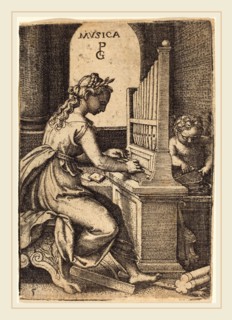 Georg Pencz (German, c. 1500-1550), Music, engraving
