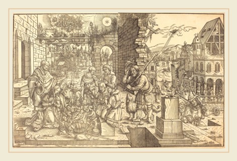 Master of the Adoration of the Shepherds (German, active c. 1520-1540), The Adoration of the