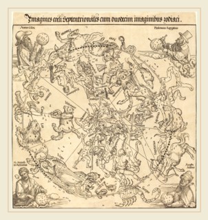 Albrecht DÃ¼rer (German, 1471-1528), The Northern Celestial Hemisphere, 1515, woodcut