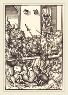 Lucas Cranach the Elder (German, 1472-1553), Christ Bearing the Cross, in or before 1509, woodcut