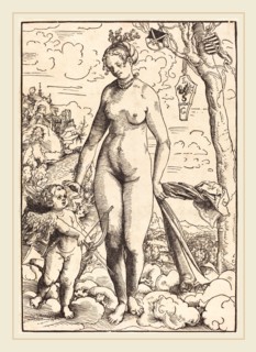 Lucas Cranach the Elder (German, 1472-1553), Venus and Cupid, dated 1506 (probably executed c.