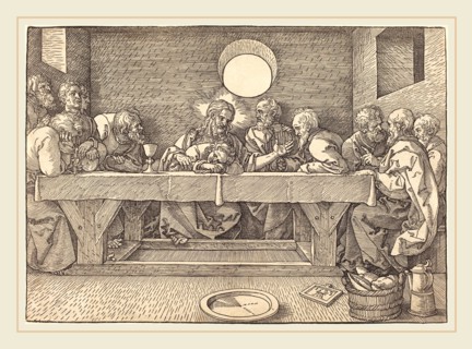 Albrecht DÃ¼rer (German, 1471-1528), The Last Supper, 1523, woodcut