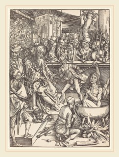 Albrecht DÃ¼rer (German, 1471-1528), The Martyrdom of Saint John, probably c. 1496-1498, woodcut