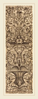 Lambert Hopfer (German, active first half 16th century), Ascending Ornament, etching