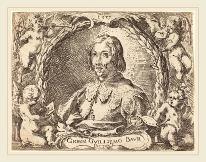 Johann Wilhelm Baur (German, 1607-1641), Capricci di varie battaglie (Frontispiece), 1635, etching