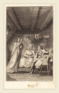 Daniel Nikolaus Chodowiecki (German, 1726-1801), The Voyage to Paris, 1798, etching