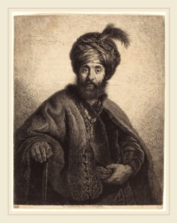Georg Friedrich Schmidt after Rembrandt van Rijn (German, 1712-1775), The Persian, 1756, etching