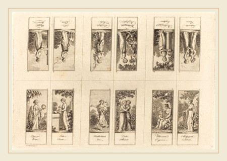 Daniel Nikolaus Chodowiecki (German, 1726-1801), Good Human Qualities, 1789, etching