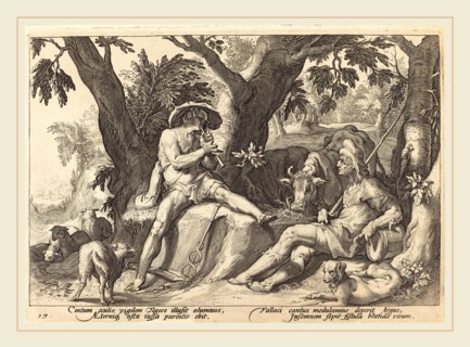 Workshop of Hendrik Goltzius after Hendrik Goltzius (Flemish, 1574-1575-after 1655), Mercury