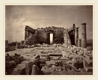 William James Stillman (American, 1828-1901), The Acropolis of Athens, plate 14, 1869-1870, carbon