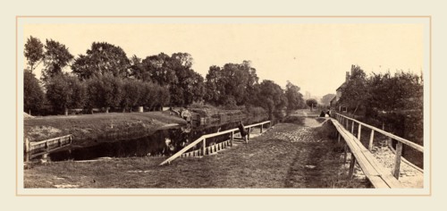 Victor Albert Prout (British, active 1850s-1860s), Windsor Lock, 1862, albumen print
