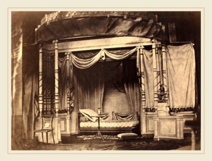 Félix Jacques Antoine Moulin (French, 1802-c. 1875), Bedroom display in the Paris Universal
