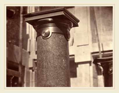 Louis-Ãâmile Durandelle (French, 1839-1917), Rostral Column, 1868, albumen print, printed 1878-1881