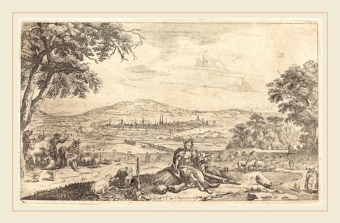 Conrad Meyer (Swiss, 1618-1689), Summer, 1647, etching and engraving on laid paper