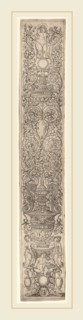Giovanni Pietro Birago and Zoan Andrea (Italian, active c. 1475-1519), Ornament Panel: Three