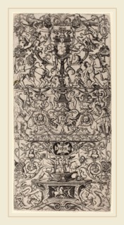 Nicoletto da Modena (Italian, active 1500-1512), Ornament Panel: Mars, God of Battles, c. 1507,