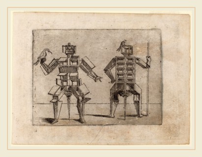 Giovanni Battista Bracelli (Italian, active c. 1624-1649), From "Bizzarie di varie Figure", 1624,