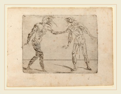 Giovanni Battista Bracelli (Italian, active c. 1624-1649), From "Bizzarie di varie Figure", 1624,