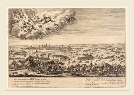 Stefano Della Bella (Italian, 1610-1664), Saint Prosper, possibly 1652, etching and engraving on