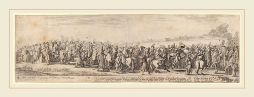 Stefano Della Bella (Italian, 1610-1664), Polish Nobles, His Excellency the Ambassador, and His