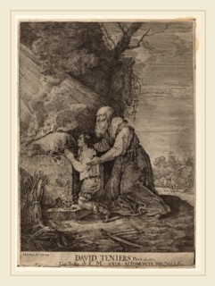 Andreas Altomonte, after David Teniers the Younger, Sacrifice of Isaac, 1699-1780,