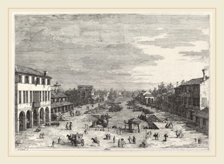 Canaletto (Italian, 1697-1768), Mestre, c. 1735-1746, etching
