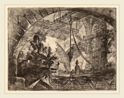 Giovanni Battista Piranesi (Italian, 1720-1778), Prisoners on a Projecting Platform, published