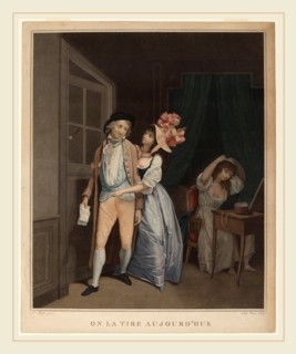 Salvatore Tresca after Louis-Léopold Boilly (Italian, probably 1750-1815), It was pulled today (On